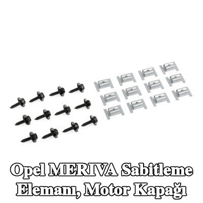 ROMIX Sabitleme Elemanı, motor kapağı — Opel Meriva