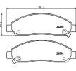HELLA Fren balatası seti 16, 1mm — Chevrolet Colorado (4)