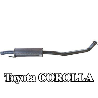 BOSAL كاتم الصوت الأوسط — 2002 Toyota Corolla
