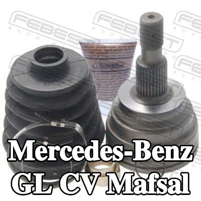 FEBEST CV mafsalı Ön Aks, Tekerlek Tarafı — Mercedes-Benz Gl