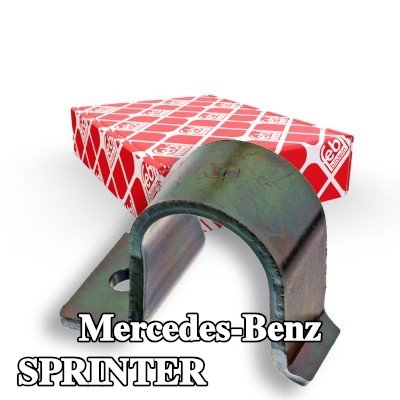 FEBI BILSTEIN حامل, تركيب المثبت المحور الأمامي الأيسر, المحور الأمامي الأيمن — 2000 Mercedes-Benz Sprinter