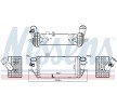 NISSENS Hızlı bağlantı parçası olmayan Intercooler, Sol konektör, açılı, Sağ konektör, açılı — Hyundai i20 (6)