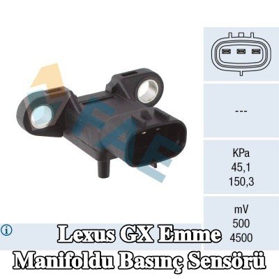 FAE Emme manifoldu basınç sensörü — Lexus Gx