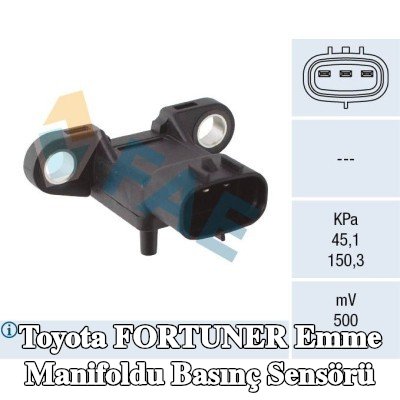 FAE Emme manifoldu basınç sensörü — Toyota Fortuner