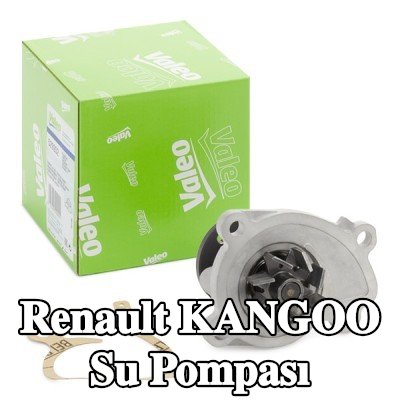 VALEO Kapaksız su pompası, conta/sızdırmazlık elemanları ile — Renault Kangoo