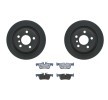 BREMBO Delikli olmayan fren diskleri ve balataları seti, gıcırtı önleyici plaka ile, cıvata/vida ile — BMW i3 (3)
