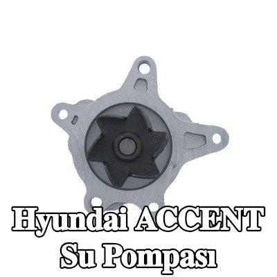VALEO Kapaksız su pompası — Hyundai Accent