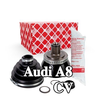 FEBI BILSTEIN مجموعة وصلة المحور الأمامي, جانب العجلة, مع شحم — 2002 Audi A8