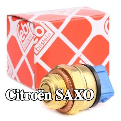 FEBI BILSTEIN مفتاح درجة الحرارة, مروحة المبرد مع حلقة مانعة للتسرب — Citroën Saxo