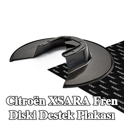 RIDEX Fren diski destek plakası Arka Aks Sol, Arka Aks Sağ — Citroën Xsara