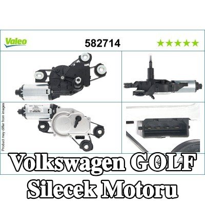 VALEO Silecek motoru Arka, 12V — 2002 Volkswagen Golf