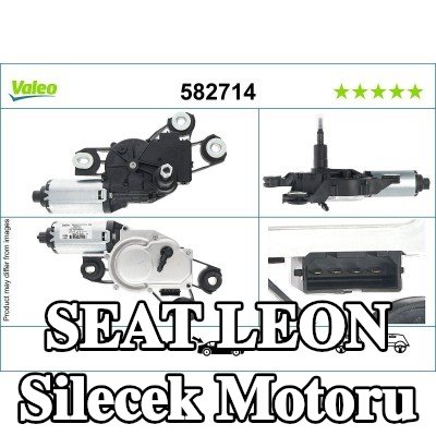 VALEO Silecek motoru Arka, 12V — 2002 SEAT Leon