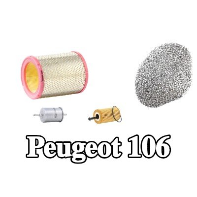 RIDEX مجموعة الفلاتر — Peugeot 106