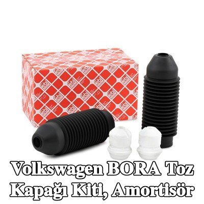 FEBI BILSTEIN Toz kapağı kiti, amortisör Ön Aks — Volkswagen Bora