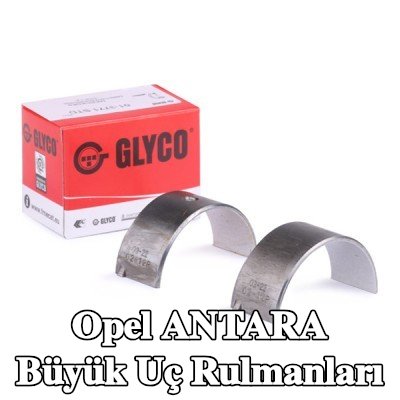 GLYCO Bronz kaplı çelik sırtlı büyük uç rulmanları — Opel Antara
