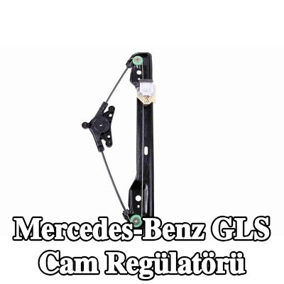 VAICO Sol arka cam regülatörü, Elektrikli, elektrik motoru olmadan — Mercedes-Benz Gls
