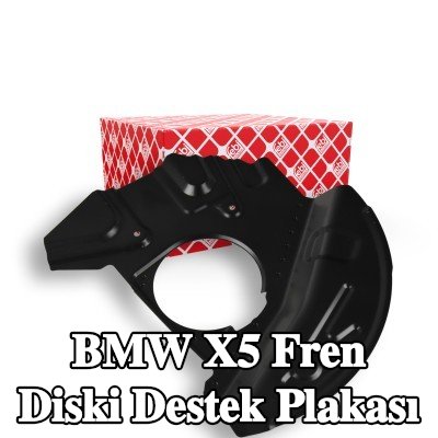 FEBI BILSTEIN Fren diski destek plakası Ön Aks Sağ — 2002 BMW X5