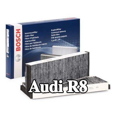 BOSCH مرشح حبوب اللقاح مرشح الكربون المنشط — 2012 Audi R8