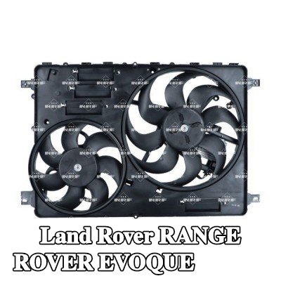NRF مروحة, المبرد 388mm, مع غطاء مروحة المبرد, مع وحدة تحكم — 2012 Land Rover Range Rover Evoque