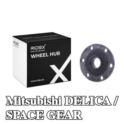 RIDEX محور العجلة المحور الأمامي كلا الجانبين — Mitsubishi Delica / Space Gear
