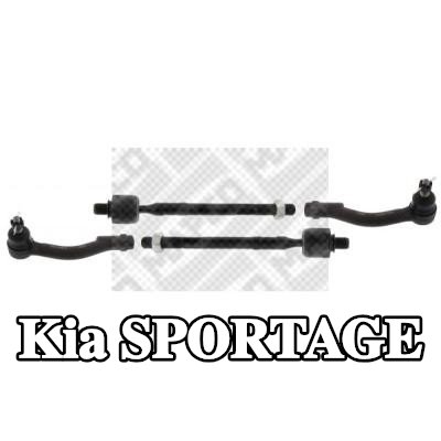 MAPCO مجموعة إصلاح, قضيب الربط المحور الأمامي الأيسر, المحور الأمامي الأيمن — Kia Sportage