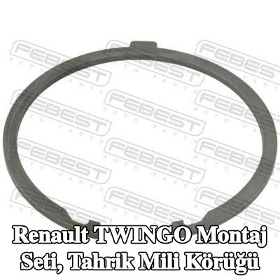FEBEST Montaj Seti, tahrik mili körüğü — Renault Twingo