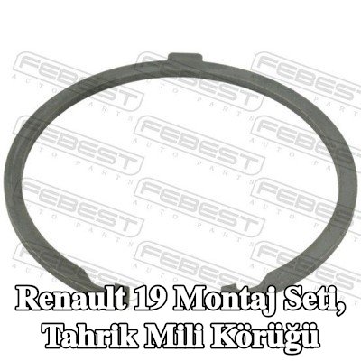 FEBEST Montaj Seti, tahrik mili körüğü — Renault 19