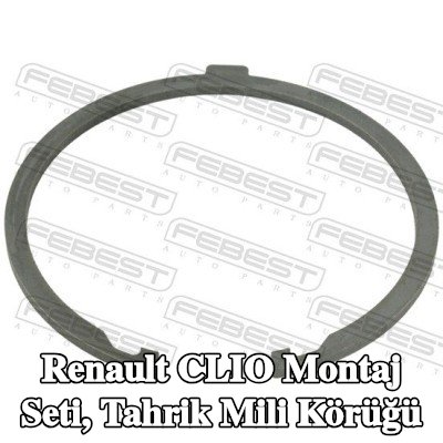 FEBEST Montaj Seti, tahrik mili körüğü — Renault Clio