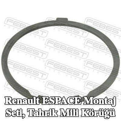 FEBEST Montaj Seti, tahrik mili körüğü — Renault Espace