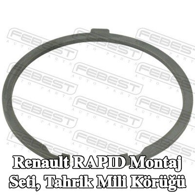 FEBEST Montaj Seti, tahrik mili körüğü — Renault Rapid