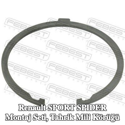 FEBEST Montaj Seti, tahrik mili körüğü — Renault Sport Spider