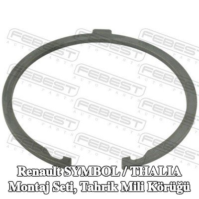 FEBEST Montaj Seti, tahrik mili körüğü — Renault Symbol / Thalia