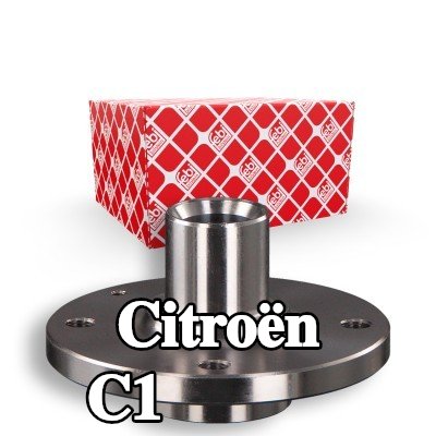 FEBI BILSTEIN محور العجلة المحور الأمامي الأيسر, المحور الأمامي الأيمن, بدون محمل عجلة — 2012 Citroën C1