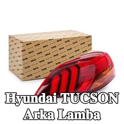 TYC Arka lamba Sol, ampul tutuculu, kablo seti ile — 2016 Hyundai Tucson
