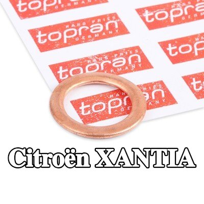 FEBI BILSTEIN حشية سدادة حوض الزيت من النحاس, Inner Diameter: 14mm — Citroën Xantia