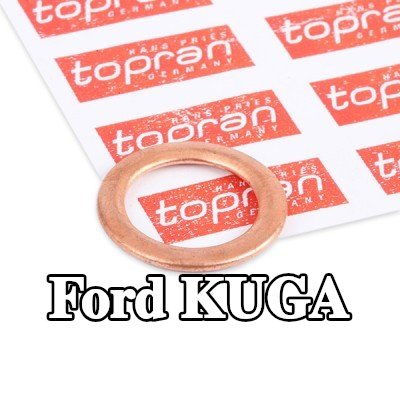 FEBI BILSTEIN حشية سدادة حوض الزيت من النحاس, Inner Diameter: 14mm — 2012 Ford Kuga