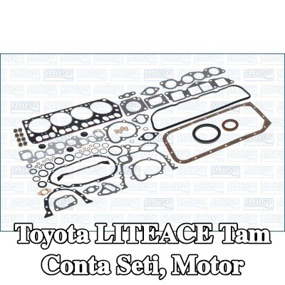 AJUSA Tam Conta Seti, silindir kapağı contalı motor, valf gövdesi contalı, FIBERMAX — 1995 Toyota Liteace