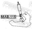 FEBEST Burç, amortisör — Volkswagen Amarok (2)