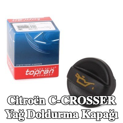 TOPRAN Yağ doldurma kapağı — Citroën C-crosser