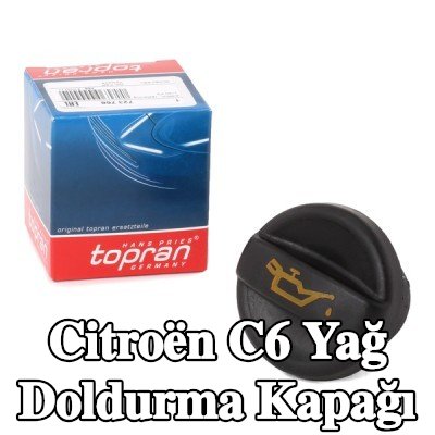TOPRAN Yağ doldurma kapağı — Citroën C6