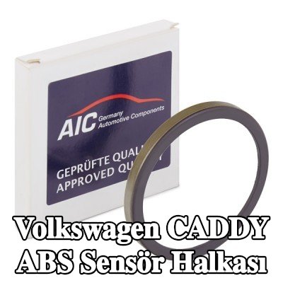 AIC ABS sensör halkası Arka Aks her iki taraf, Magnetic — Volkswagen Caddy
