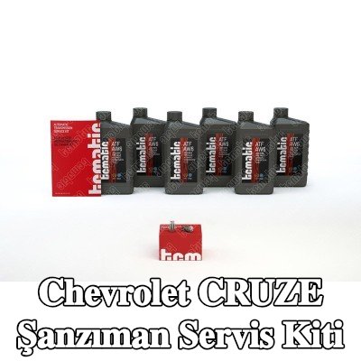 TCMATIC Şanzıman servis kiti Yağ Değişimi (boşaltma yoluyla), aksesuarlarla, standart yağ değişimi için yağ miktarı ile — Chevrolet Cruze