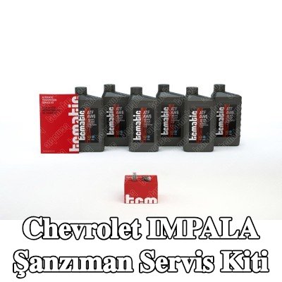 TCMATIC Şanzıman servis kiti Yağ Değişimi (boşaltma yoluyla), aksesuarlarla, standart yağ değişimi için yağ miktarı ile — Chevrolet Impala