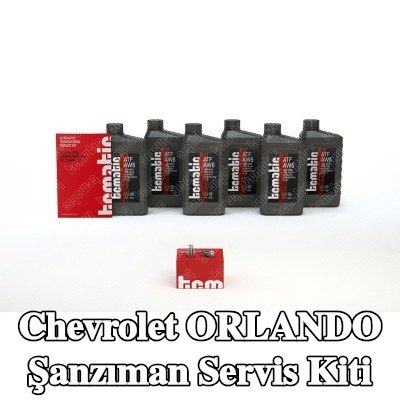 TCMATIC Şanzıman servis kiti Yağ Değişimi (boşaltma yoluyla), aksesuarlarla, standart yağ değişimi için yağ miktarı ile — Chevrolet Orlando