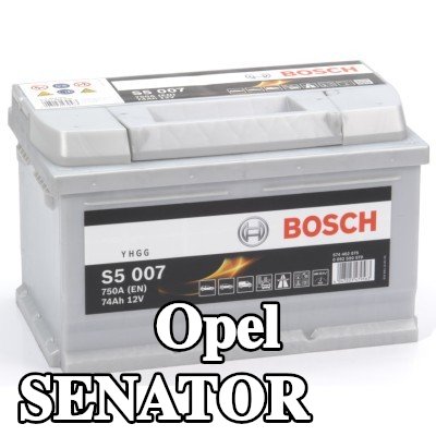BOSCH بطارية S5, 007 — Opel Senator