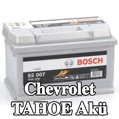 BOSCH Akü S5, 007 — 2002 Chevrolet Tahoe