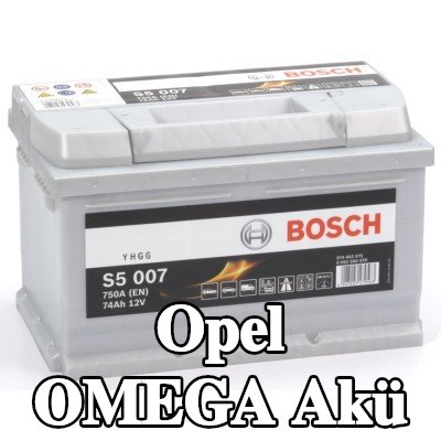 BOSCH Akü S5, 007 — 1990 Opel Omega