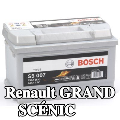 BOSCH بطارية S5, 007 — 2004 Renault Grand Scénic