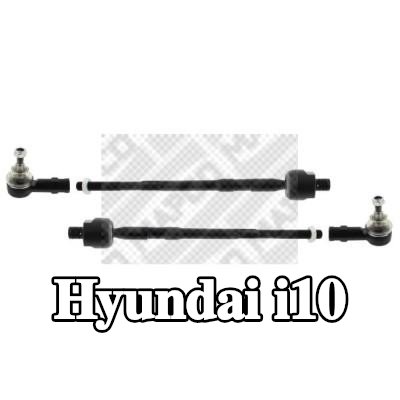 MAPCO مجموعة إصلاح, قضيب الربط المحور الأمامي الأيسر, المحور الأمامي الأيمن — Hyundai i10