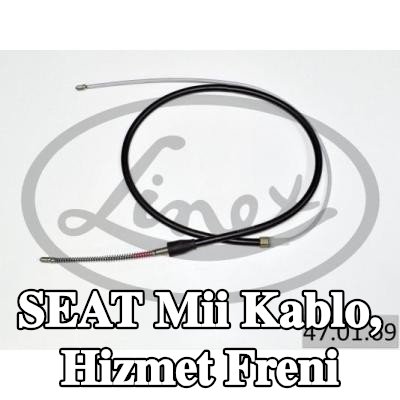 LINEX Kablo, hizmet freni — SEAT Mii